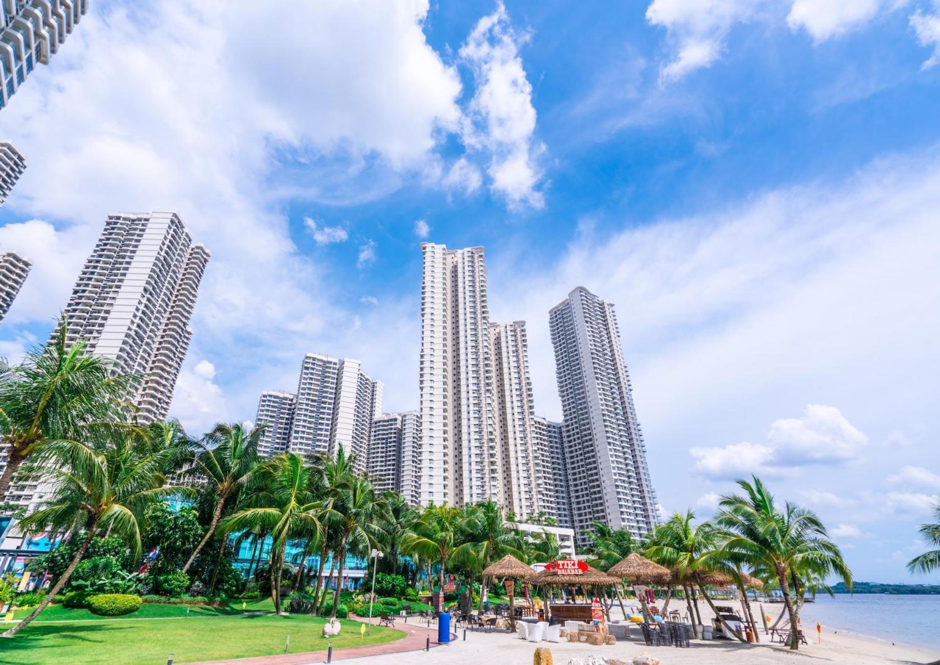 Apartamento Seafront Country Garden Danga Bay By Lions Bay Johor Bahru Exterior foto